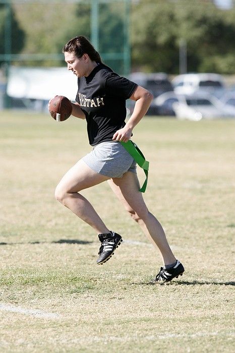 The Cheetahs (chemical engineering team) lost in the Fall 2008 UT flag football intramural championship game on November 9, 2008.

Filename: SRM_20081109_15141677.jpg
Aperture: f/5.0
Shutter Speed: 1/1600
Body: Canon EOS-1D Mark II
Lens: Canon EF 300mm f/2.8 L IS