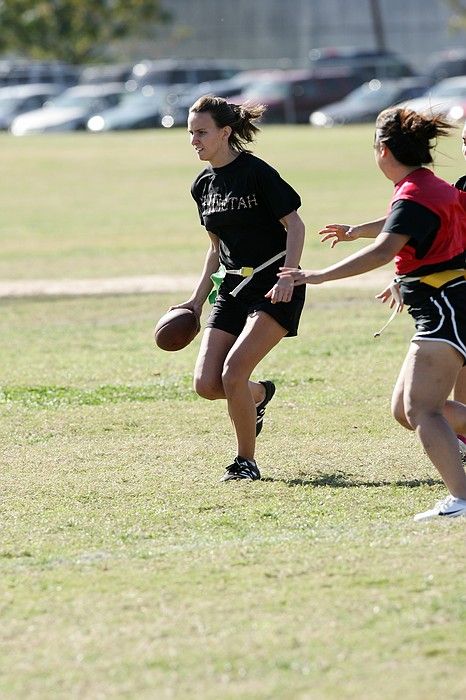 The Cheetahs (chemical engineering team) lost in the Fall 2008 UT flag football intramural championship game on November 9, 2008.

Filename: SRM_20081109_15145281.jpg
Aperture: f/5.0
Shutter Speed: 1/1250
Body: Canon EOS-1D Mark II
Lens: Canon EF 300mm f/2.8 L IS