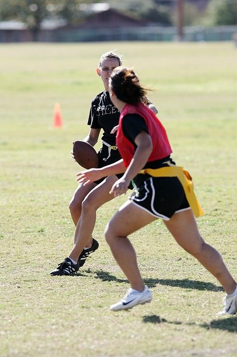 The Cheetahs (chemical engineering team) lost in the Fall 2008 UT flag football intramural championship game on November 9, 2008.

Filename: SRM_20081109_15153296.jpg
Aperture: f/5.0
Shutter Speed: 1/1250
Body: Canon EOS-1D Mark II
Lens: Canon EF 300mm f/2.8 L IS