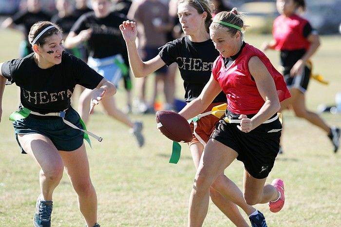 The Cheetahs (chemical engineering team) lost in the Fall 2008 UT flag football intramural championship game on November 9, 2008.

Filename: SRM_20081109_15174226.jpg
Aperture: f/4.0
Shutter Speed: 1/1600
Body: Canon EOS-1D Mark II
Lens: Canon EF 300mm f/2.8 L IS