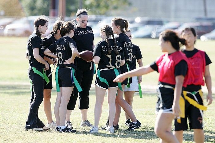 The Cheetahs (chemical engineering team) lost in the Fall 2008 UT flag football intramural championship game on November 9, 2008.

Filename: SRM_20081109_15225278.jpg
Aperture: f/4.0
Shutter Speed: 1/1000
Body: Canon EOS-1D Mark II
Lens: Canon EF 300mm f/2.8 L IS