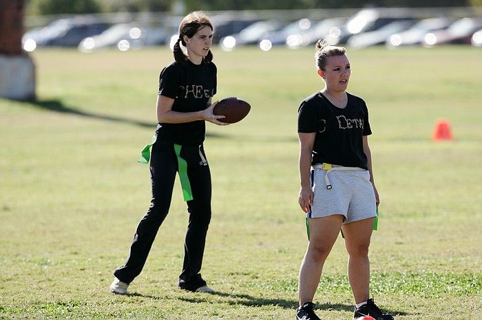 The Cheetahs (chemical engineering team) lost in the Fall 2008 UT flag football intramural championship game on November 9, 2008.

Filename: SRM_20081109_15243290.jpg
Aperture: f/4.0
Shutter Speed: 1/2000
Body: Canon EOS-1D Mark II
Lens: Canon EF 300mm f/2.8 L IS