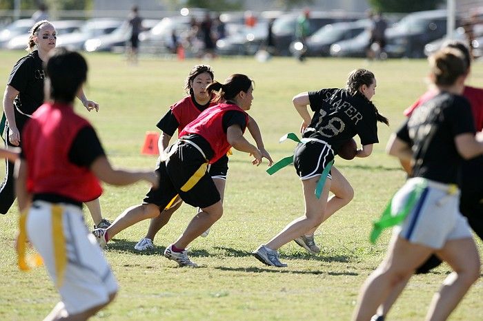 The Cheetahs (chemical engineering team) lost in the Fall 2008 UT flag football intramural championship game on November 9, 2008.

Filename: SRM_20081109_15312616.jpg
Aperture: f/4.0
Shutter Speed: 1/2000
Body: Canon EOS-1D Mark II
Lens: Canon EF 300mm f/2.8 L IS