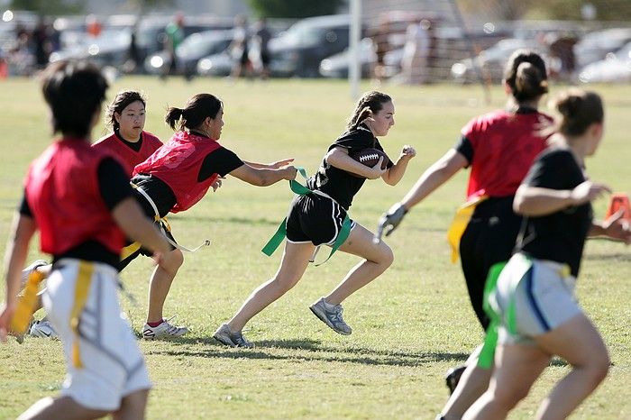 The Cheetahs (chemical engineering team) lost in the Fall 2008 UT flag football intramural championship game on November 9, 2008.

Filename: SRM_20081109_15312818.jpg
Aperture: f/4.0
Shutter Speed: 1/2000
Body: Canon EOS-1D Mark II
Lens: Canon EF 300mm f/2.8 L IS