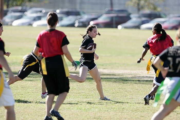 The Cheetahs (chemical engineering team) lost in the Fall 2008 UT flag football intramural championship game on November 9, 2008.

Filename: SRM_20081109_15313623.jpg
Aperture: f/4.0
Shutter Speed: 1/1600
Body: Canon EOS-1D Mark II
Lens: Canon EF 300mm f/2.8 L IS