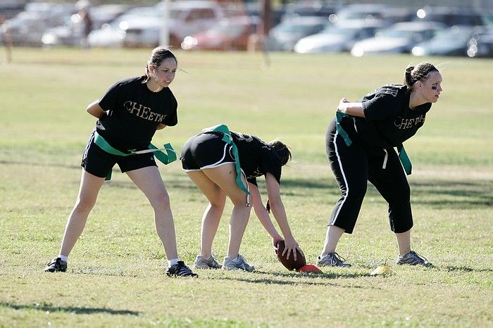 The Cheetahs (chemical engineering team) lost in the Fall 2008 UT flag football intramural championship game on November 9, 2008.

Filename: SRM_20081109_15315032.jpg
Aperture: f/4.0
Shutter Speed: 1/1600
Body: Canon EOS-1D Mark II
Lens: Canon EF 300mm f/2.8 L IS