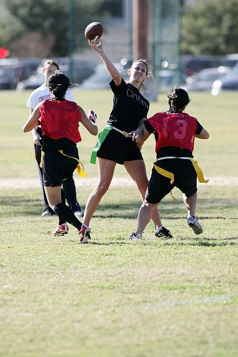 The Cheetahs (chemical engineering team) lost in the Fall 2008 UT flag football intramural championship game on November 9, 2008.

Filename: SRM_20081109_15374822.jpg
Aperture: f/4.0
Shutter Speed: 1/1600
Body: Canon EOS-1D Mark II
Lens: Canon EF 300mm f/2.8 L IS