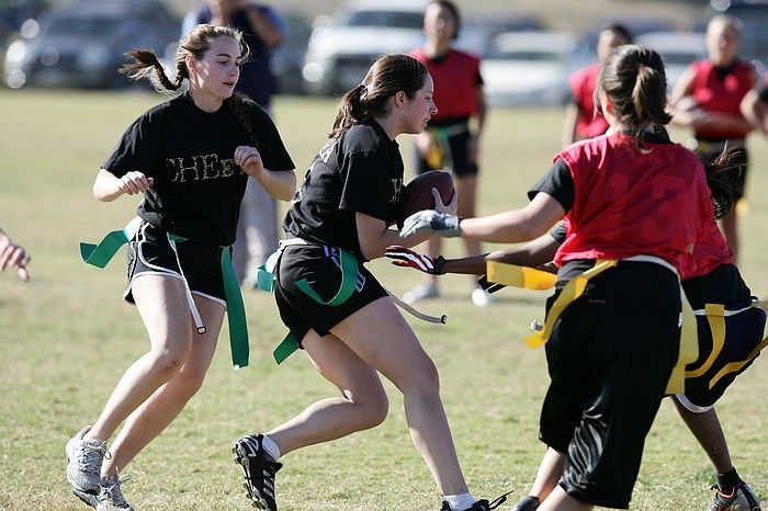 The Cheetahs (chemical engineering team) lost in the Fall 2008 UT flag football intramural championship game on November 9, 2008.

Filename: SRM_20081109_15383446.jpg
Aperture: f/4.0
Shutter Speed: 1/2000
Body: Canon EOS-1D Mark II
Lens: Canon EF 300mm f/2.8 L IS