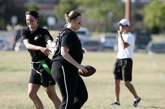 The Cheetahs (chemical engineering team) lost in the Fall 2008 UT flag football intramural championship game on November 9, 2008.

Filename: SRM_20081109_15393486.jpg
Aperture: f/4.0
Shutter Speed: 1/2500
Body: Canon EOS-1D Mark II
Lens: Canon EF 300mm f/2.8 L IS