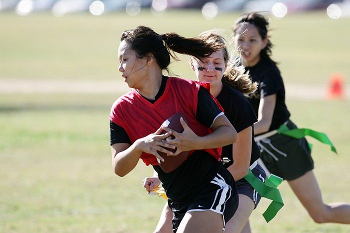 The Cheetahs (chemical engineering team) lost in the Fall 2008 UT flag football intramural championship game on November 9, 2008.

Filename: SRM_20081109_15432013.jpg
Aperture: f/4.0
Shutter Speed: 1/1600
Body: Canon EOS-1D Mark II
Lens: Canon EF 300mm f/2.8 L IS