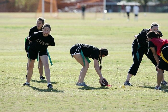 The Cheetahs (chemical engineering team) lost in the Fall 2008 UT flag football intramural championship game on November 9, 2008.

Filename: SRM_20081109_15491849.jpg
Aperture: f/4.0
Shutter Speed: 1/2000
Body: Canon EOS-1D Mark II
Lens: Canon EF 300mm f/2.8 L IS