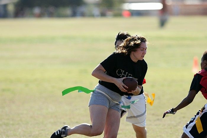 The Cheetahs (chemical engineering team) lost in the Fall 2008 UT flag football intramural championship game on November 9, 2008.

Filename: SRM_20081109_15501077.jpg
Aperture: f/4.0
Shutter Speed: 1/2000
Body: Canon EOS-1D Mark II
Lens: Canon EF 300mm f/2.8 L IS