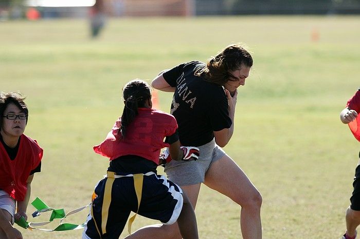 The Cheetahs (chemical engineering team) lost in the Fall 2008 UT flag football intramural championship game on November 9, 2008.

Filename: SRM_20081109_15501280.jpg
Aperture: f/4.0
Shutter Speed: 1/2000
Body: Canon EOS-1D Mark II
Lens: Canon EF 300mm f/2.8 L IS