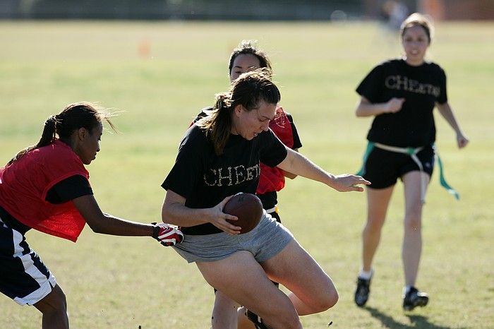 The Cheetahs (chemical engineering team) lost in the Fall 2008 UT flag football intramural championship game on November 9, 2008.

Filename: SRM_20081109_15501483.jpg
Aperture: f/4.0
Shutter Speed: 1/2000
Body: Canon EOS-1D Mark II
Lens: Canon EF 300mm f/2.8 L IS