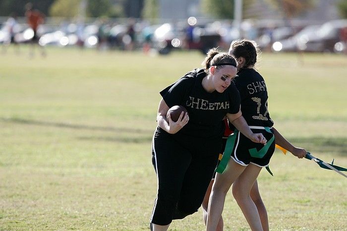 The Cheetahs (chemical engineering team) lost in the Fall 2008 UT flag football intramural championship game on November 9, 2008.

Filename: SRM_20081109_15512006.jpg
Aperture: f/4.0
Shutter Speed: 1/2000
Body: Canon EOS-1D Mark II
Lens: Canon EF 300mm f/2.8 L IS