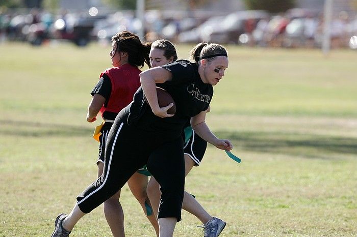 The Cheetahs (chemical engineering team) lost in the Fall 2008 UT flag football intramural championship game on November 9, 2008.

Filename: SRM_20081109_15512008.jpg
Aperture: f/4.0
Shutter Speed: 1/2000
Body: Canon EOS-1D Mark II
Lens: Canon EF 300mm f/2.8 L IS