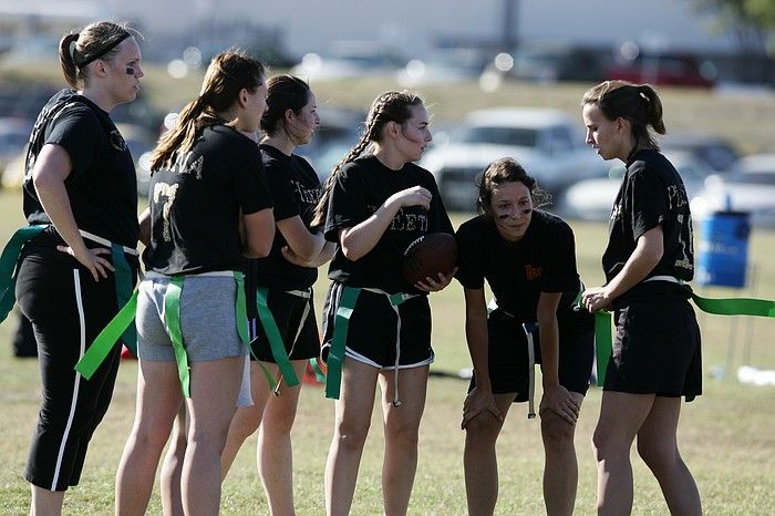 The Cheetahs (chemical engineering team) lost in the Fall 2008 UT flag football intramural championship game on November 9, 2008.

Filename: SRM_20081109_15522415.jpg
Aperture: f/4.0
Shutter Speed: 1/2000
Body: Canon EOS-1D Mark II
Lens: Canon EF 300mm f/2.8 L IS