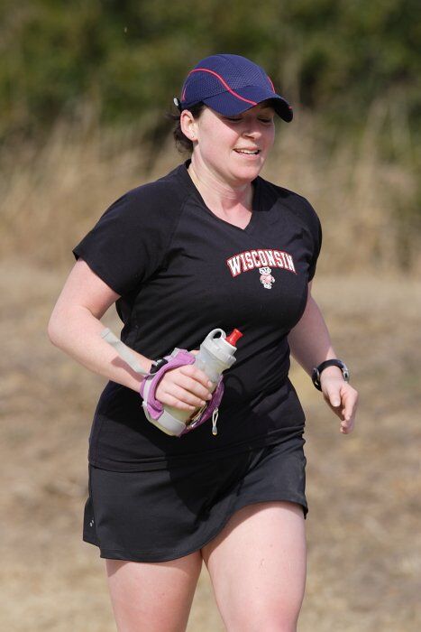 Meredith Cohen ran the 25K at the Bandera 25K, 50K, and 100K trail race in Bandera, TX on Saturday, January 10, 2009.

Filename: SRM_20090110_11283817.jpg
Aperture: f/5.6
Shutter Speed: 1/320
Body: Canon EOS-1D Mark II
Lens: Canon EF 300mm f/2.8 L IS