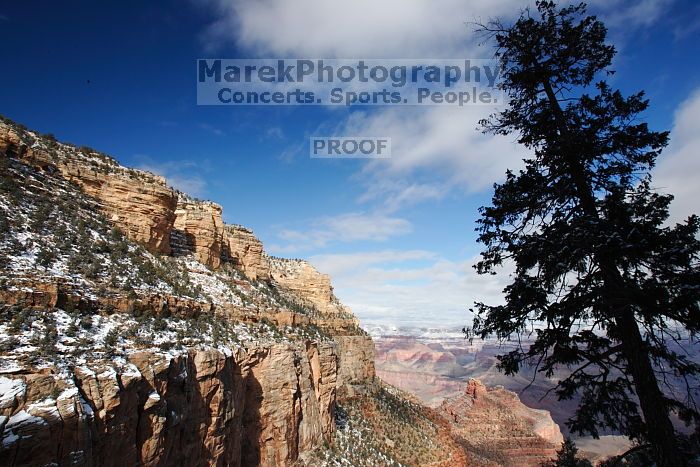 Hike up the Bright Angel trail from Indian Gardens campground, while backpacking the Grand Canyon, on Sunday, January 4, 2009.

Filename: SRM_20090104_12364354.JPG
Aperture: f/16.0
Shutter Speed: 1/50
Body: Canon EOS-1D Mark II
Lens: Canon EF 16-35mm f/2.8 L