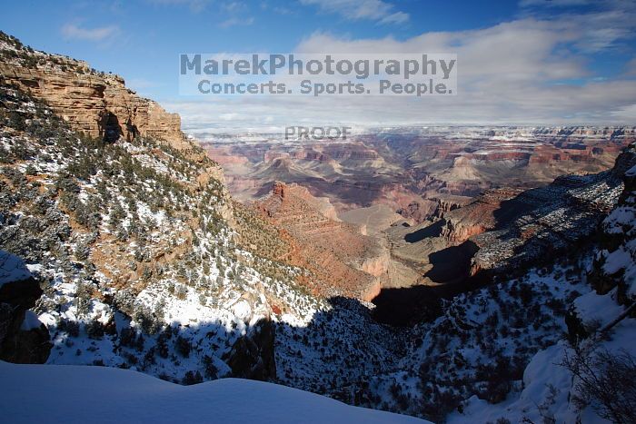 Hike up the Bright Angel trail from Indian Gardens campground, while backpacking the Grand Canyon, on Sunday, January 4, 2009.

Filename: SRM_20090104_12491163.JPG
Aperture: f/16.0
Shutter Speed: 1/60
Body: Canon EOS-1D Mark II
Lens: Canon EF 16-35mm f/2.8 L