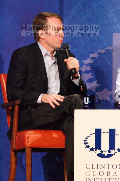 Paul Bell, president of Dell Global Public, at the opening plenary session of the CGIU meeting.  Day one of the 2nd Annual Clinton Global Initiative University (CGIU) meeting was held at The University of Texas at Austin, Friday, February 13, 2009.

Filename: SRM_20090213_17213469.jpg
Aperture: f/5.6
Shutter Speed: 1/160
Body: Canon EOS-1D Mark II
Lens: Canon EF 300mm f/2.8 L IS