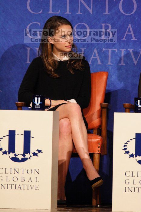 Natalie Portman spoke about micro-loans, especially for women to start their own businesses, in poor and developing countries, at the opening plenary session of the CGIU meeting.  Day one of the 2nd Annual Clinton Global Initiative University (CGIU) meeting was held at The University of Texas at Austin, Friday, February 13, 2009.

Filename: SRM_20090213_17354013.jpg
Aperture: f/5.6
Shutter Speed: 1/200
Body: Canon EOS 20D
Lens: Canon EF 300mm f/2.8 L IS