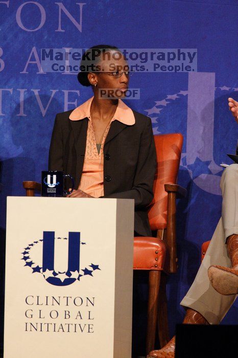 Mambidzeni Madzivire, BME graduate student at Mayo Graduate School, works on helping provide maintenance for medical equipment given to developing countries.  Day one of the 2nd Annual Clinton Global Initiative University (CGIU) meeting was held at The University of Texas at Austin, Friday, February 13, 2009.

Filename: SRM_20090213_17413262.jpg
Aperture: f/5.6
Shutter Speed: 1/250
Body: Canon EOS 20D
Lens: Canon EF 300mm f/2.8 L IS