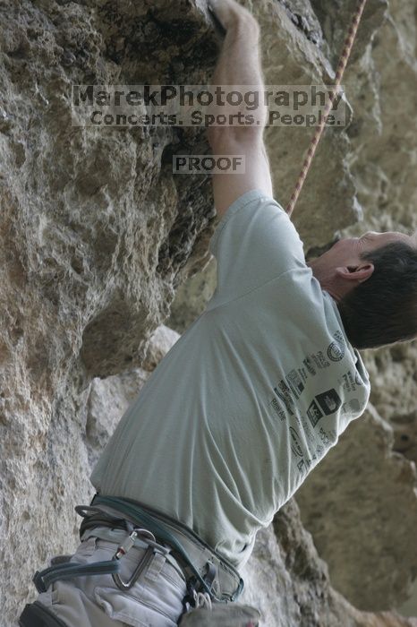 Tommy Blackwell.  CTM hosted a speed climbing event at Seismic Wall on Diving for Rocks to benefit the Austin Area Food Bank, Saturday, May 9, 2009.

Filename: SRM_20090509_10330184.jpg
Aperture: f/5.6
Shutter Speed: 1/250
Body: Canon EOS-1D Mark II
Lens: Canon EF 80-200mm f/2.8 L