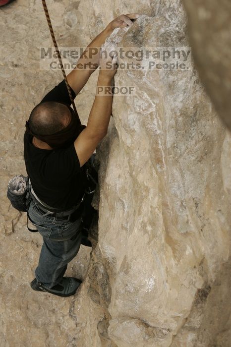 CTM hosted a speed climbing event at Seismic Wall on Diving for Rocks to benefit the Austin Area Food Bank, Saturday, May 9, 2009.

Filename: SRM_20090509_11244112.jpg
Aperture: f/5.6
Shutter Speed: 1/1000
Body: Canon EOS-1D Mark II
Lens: Canon EF 80-200mm f/2.8 L