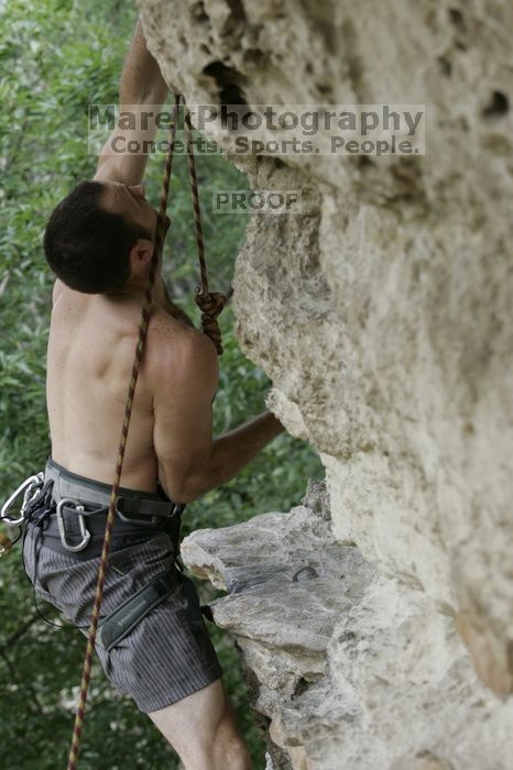 CTM hosted a speed climbing event at Seismic Wall on Diving for Rocks to benefit the Austin Area Food Bank, Saturday, May 9, 2009.

Filename: SRM_20090509_11273063.jpg
Aperture: f/5.6
Shutter Speed: 1/320
Body: Canon EOS-1D Mark II
Lens: Canon EF 80-200mm f/2.8 L