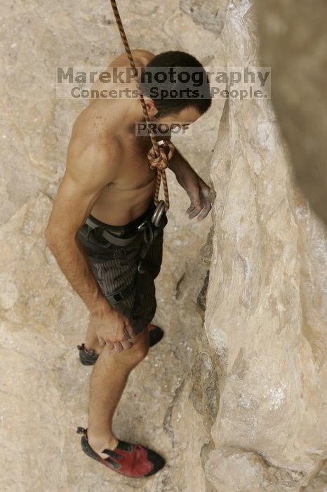 CTM hosted a speed climbing event at Seismic Wall on Diving for Rocks to benefit the Austin Area Food Bank, Saturday, May 9, 2009.

Filename: SRM_20090509_11363294.jpg
Aperture: f/5.6
Shutter Speed: 1/1000
Body: Canon EOS-1D Mark II
Lens: Canon EF 80-200mm f/2.8 L