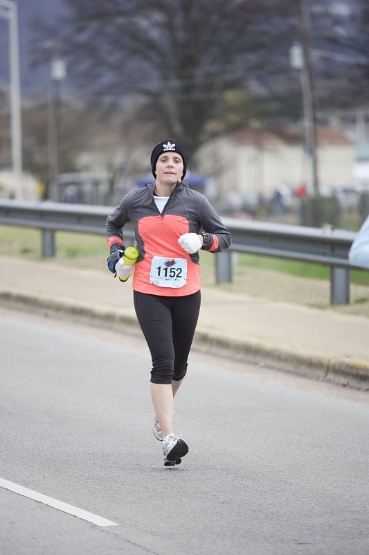 Beth Marek running the Rocket City Marathon on Saturday, December 12, 2009 in Huntsville.

Filename: SRM_20091212_12531747.JPG
Aperture: f/2.8
Shutter Speed: 1/800
Body: Canon EOS-1D Mark II
Lens: Canon EF 80-200mm f/2.8 L