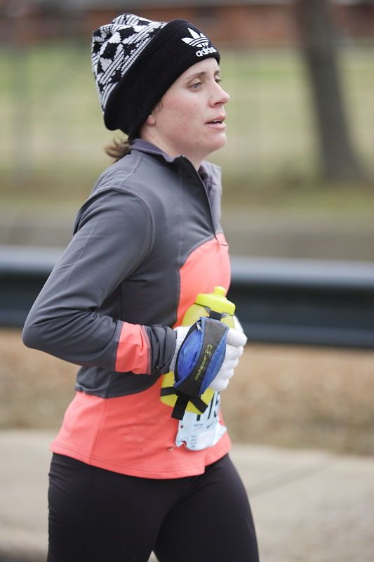 Beth Marek running the Rocket City Marathon on Saturday, December 12, 2009 in Huntsville.

Filename: SRM_20091212_12532265.JPG
Aperture: f/2.8
Shutter Speed: 1/800
Body: Canon EOS-1D Mark II
Lens: Canon EF 80-200mm f/2.8 L