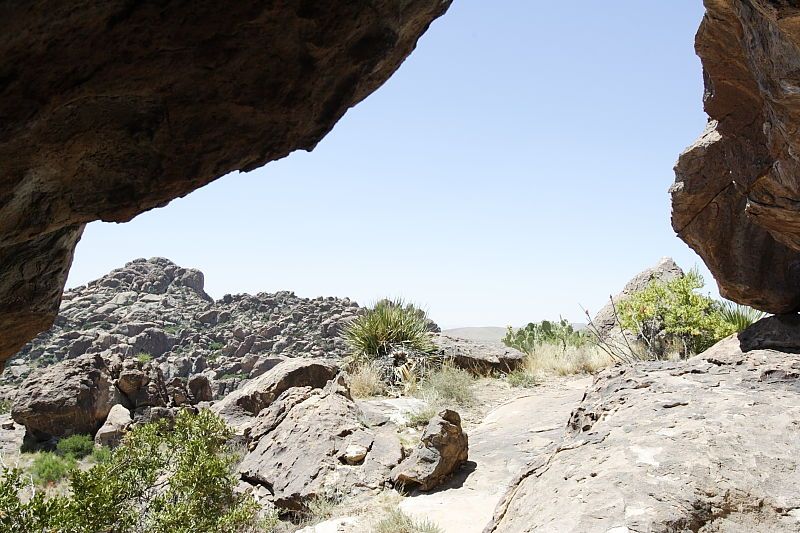 Rock climbing in Hueco Tanks State Park and Historic Site during the Hueco Tanks Awesome Fest 2010 trip, Sunday, May 23, 2010.

Filename: SRM_20100523_12533906.JPG
Aperture: f/8.0
Shutter Speed: 1/1250
Body: Canon EOS-1D Mark II
Lens: Canon EF 16-35mm f/2.8 L