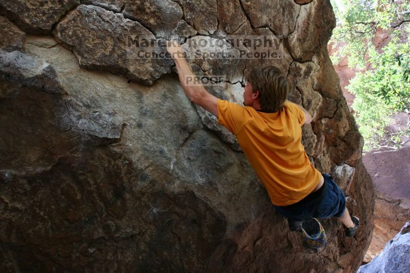 Rock climbing in Hueco Tanks State Park and Historic Site during the Hueco Tanks Awesome Fest 2.0 trip, Saturday, September 04, 2010.

Filename: SRM_20100904_13173481.JPG
Aperture: f/4.0
Shutter Speed: 1/200
Body: Canon EOS 20D
Lens: Canon EF 16-35mm f/2.8 L