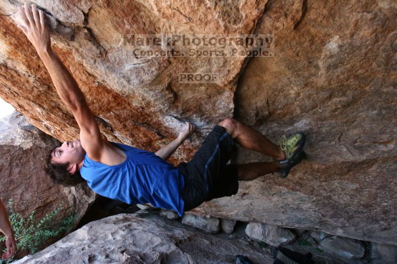 Rock climbing in Hueco Tanks State Park and Historic Site during the Hueco Tanks Awesome Fest 2.0 trip, Saturday, September 04, 2010.

Filename: SRM_20100904_15103556.JPG
Aperture: f/4.0
Shutter Speed: 1/400
Body: Canon EOS 20D
Lens: Canon EF 16-35mm f/2.8 L