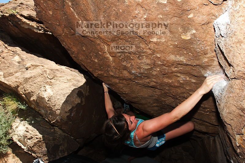 Rock climbing in Hueco Tanks State Park and Historic Site during the Hueco Tanks Awesome Fest 2.0 trip, Sunday, September 05, 2010.

Filename: SRM_20100905_13553872.JPG
Aperture: f/8.0
Shutter Speed: 1/250
Body: Canon EOS 20D
Lens: Canon EF 16-35mm f/2.8 L