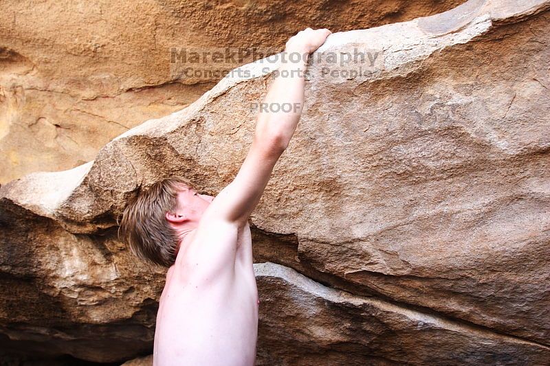 Rock climbing in Hueco Tanks State Park and Historic Site during the Hueco Tanks Awesome Fest 2.0 trip, Sunday, September 05, 2010.

Filename: SRM_20100905_15510339.JPG
Aperture: f/4.0
Shutter Speed: 1/200
Body: Canon EOS 20D
Lens: Canon EF 16-35mm f/2.8 L