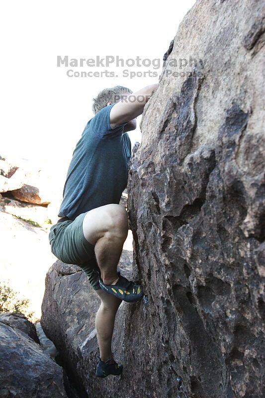 Rock climbing in Hueco Tanks State Park and Historic Site during the Hueco Tanks Awesome Fest 2.0 trip, Sunday, September 05, 2010.

Filename: SRM_20100905_19150842.JPG
Aperture: f/5.6
Shutter Speed: 1/250
Body: Canon EOS 20D
Lens: Canon EF 16-35mm f/2.8 L