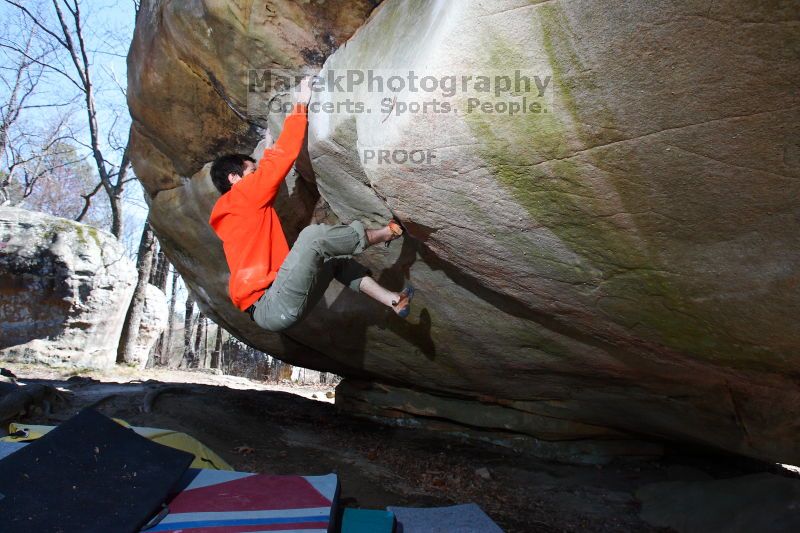 Bouldering in the southeast during Spring Break 2013.

Filename: SRM_20130312_11584833.JPG
Aperture: f/5.6
Shutter Speed: 1/500
Body: Canon EOS-1D Mark II
Lens: Canon EF 16-35mm f/2.8 L