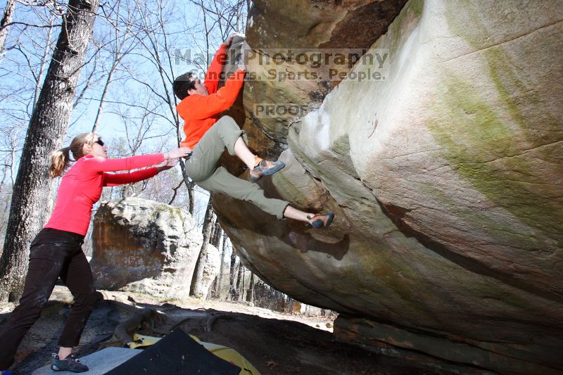 Bouldering in the southeast during Spring Break 2013.

Filename: SRM_20130312_11590235.JPG
Aperture: f/5.6
Shutter Speed: 1/500
Body: Canon EOS-1D Mark II
Lens: Canon EF 16-35mm f/2.8 L