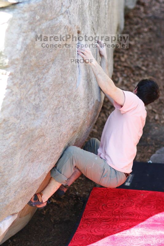 Bouldering in the southeast during Spring Break 2013.

Filename: SRM_20130312_14382016.JPG
Aperture: f/2.0
Shutter Speed: 1/1000
Body: Canon EOS-1D Mark II
Lens: Canon EF 85mm f/1.2 L II