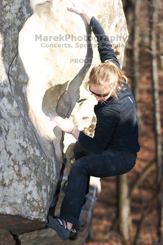 Bouldering in the southeast during Spring Break 2013.

Filename: SRM_20130313_17103073.JPG
Aperture: f/2.8
Shutter Speed: 1/800
Body: Canon EOS-1D Mark II
Lens: Canon EF 85mm f/1.2 L II