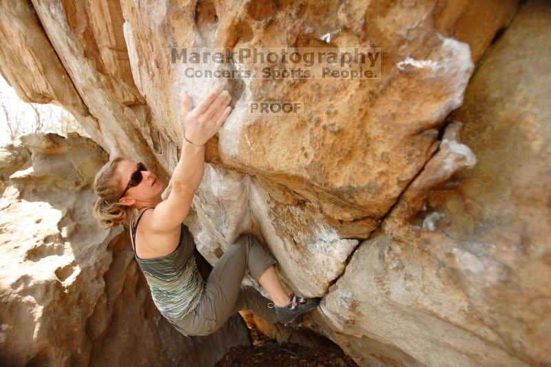 Bouldering in the southeast during Spring Break 2013.

Filename: SRM_20130315_12412020.JPG
Aperture: f/2.8
Shutter Speed: 1/800
Body: Canon EOS-1D Mark II
Lens: Canon EF 16-35mm f/2.8 L