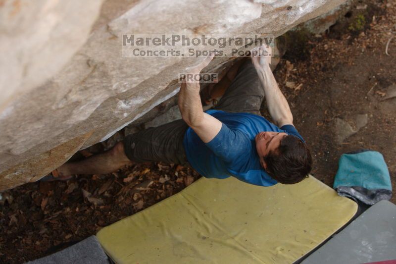 Bouldering in the southeast during Spring Break 2013.

Filename: SRM_20130315_13464639.JPG
Aperture: f/4.0
Shutter Speed: 1/320
Body: Canon EOS-1D Mark II
Lens: Canon EF 70-200mm f/2.8 L IS