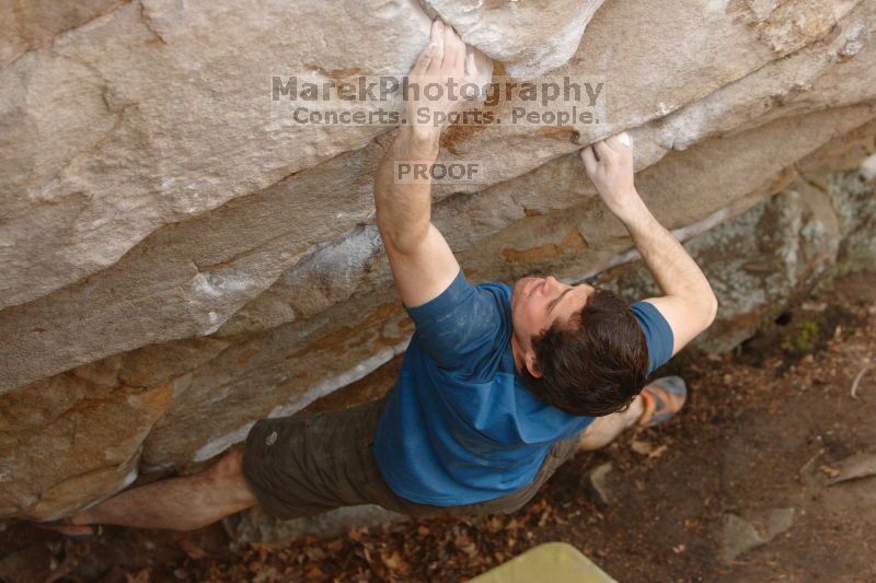 Bouldering in the southeast during Spring Break 2013.

Filename: SRM_20130315_13501860.JPG
Aperture: f/4.0
Shutter Speed: 1/320
Body: Canon EOS-1D Mark II
Lens: Canon EF 70-200mm f/2.8 L IS