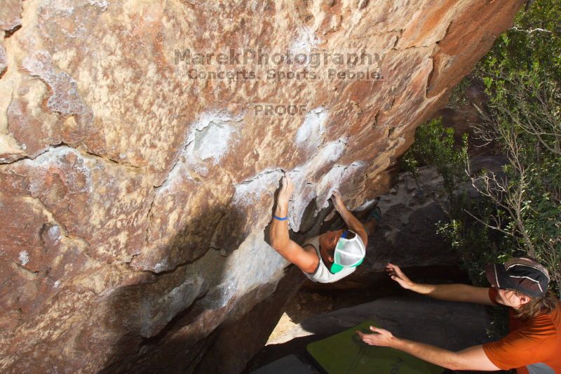 Bouldering in Hueco Tanks on %m/%d/%Y

Filename: SRM_20160219_1310310.jpg
Aperture: f/8.0
Shutter Speed: 1/250
Body: Canon EOS 20D
Lens: Canon EF 16-35mm f/2.8 L