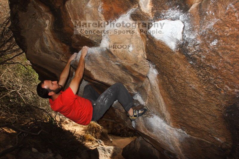 Bouldering in Hueco Tanks on %m/%d/%Y

Filename: SRM_20160219_1624020.jpg
Aperture: f/10.0
Shutter Speed: 1/250
Body: Canon EOS 20D
Lens: Canon EF 16-35mm f/2.8 L