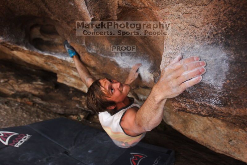 Bouldering in Hueco Tanks on %m/%d/%Y

Filename: SRM_20160219_1806182.jpg
Aperture: f/2.8
Shutter Speed: 1/250
Body: Canon EOS 20D
Lens: Canon EF 16-35mm f/2.8 L