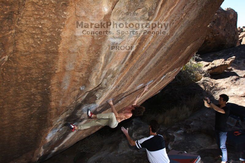 Bouldering in Hueco Tanks on 02/27/2016 with Blue Lizard Climbing and Yoga

Filename: SRM_20160227_1055000.JPG
Aperture: f/8.0
Shutter Speed: 1/250
Body: Canon EOS 20D
Lens: Canon EF 16-35mm f/2.8 L